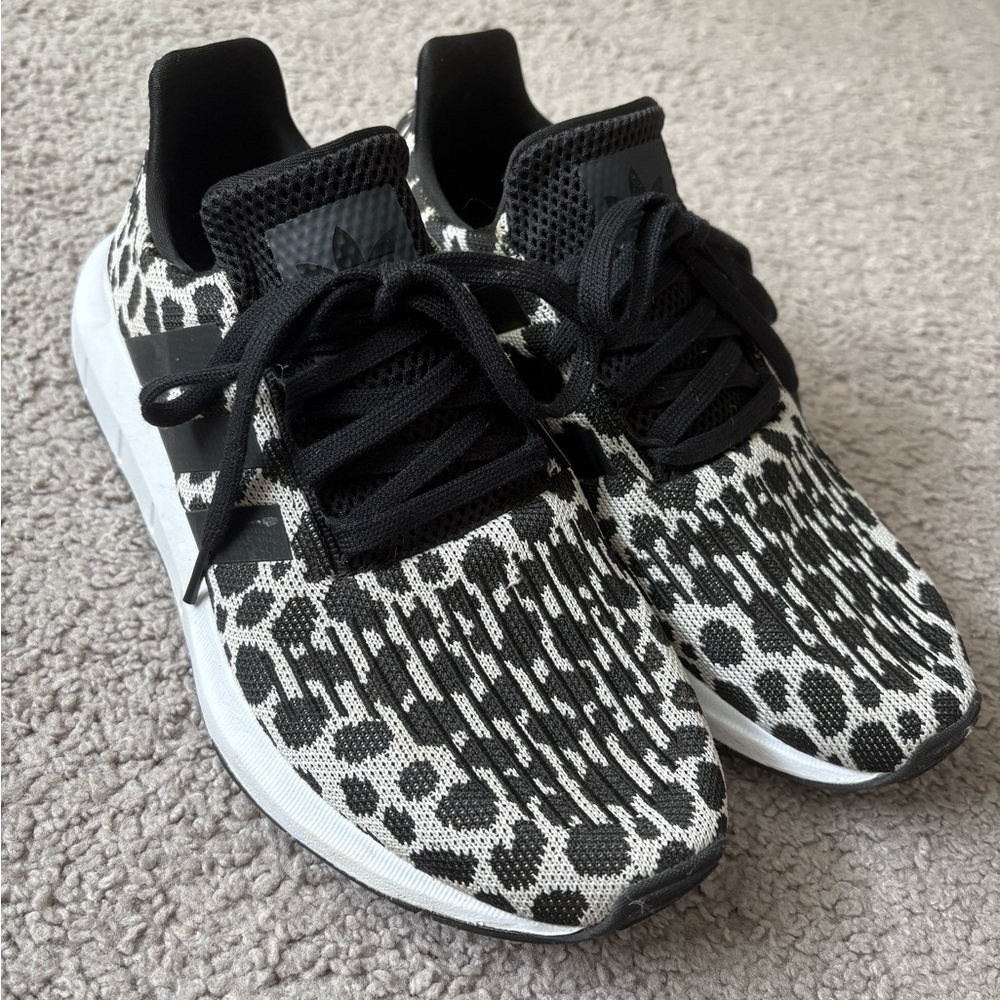 Adidas cheetah print shoes